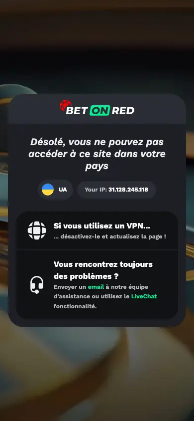Betonred Casino mobile view